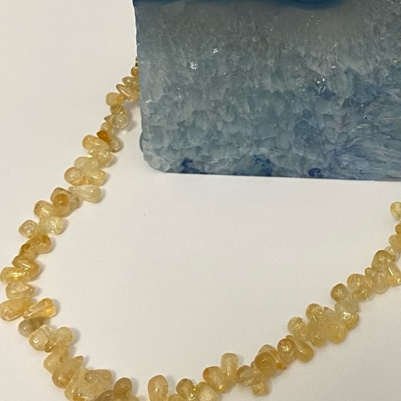 Genuine Citrine necklace - Picture 2 of 2